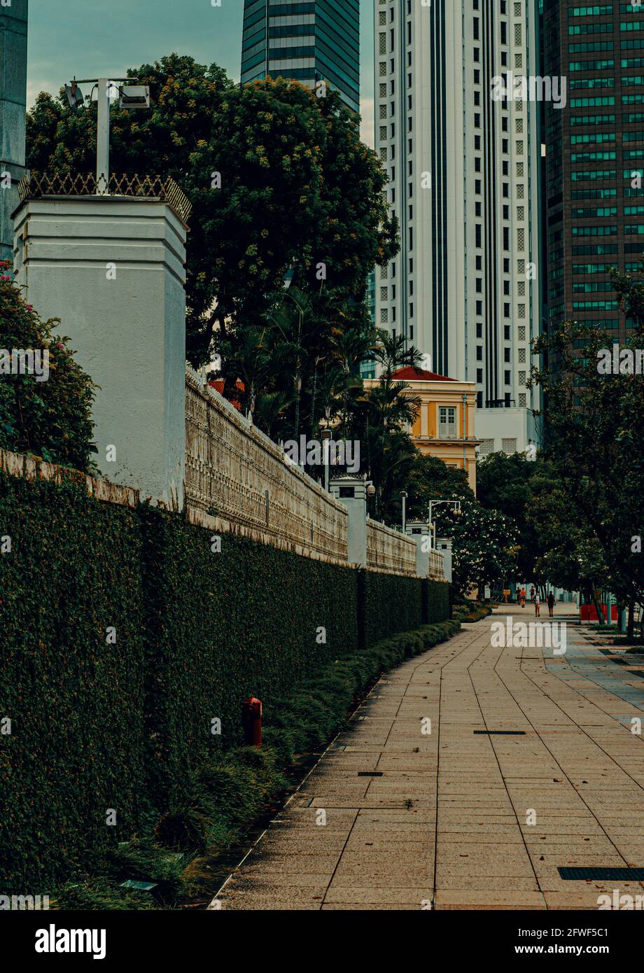 Singapur Architektur Orte Reisen Stadt Stockfoto