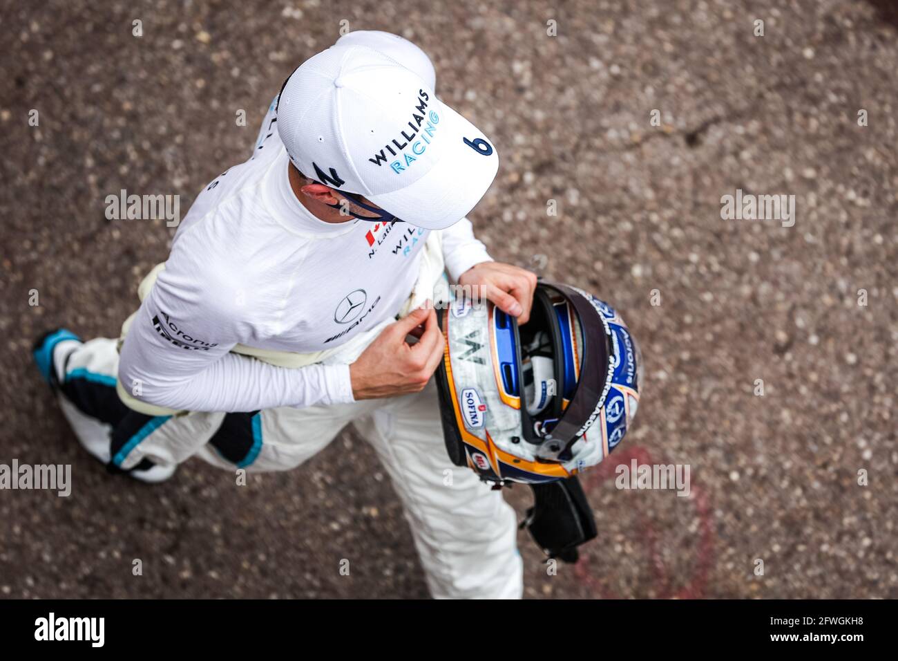 LATIFI Nichola (CAN), Williams Racing F1 FW43B, Porträt während der Formel 1-Weltmeisterschaft 2021, großer Preis von Monaco vom 20. Bis 23. Mai in Monaco - Foto Antonin Vincent / DPPI Stockfoto