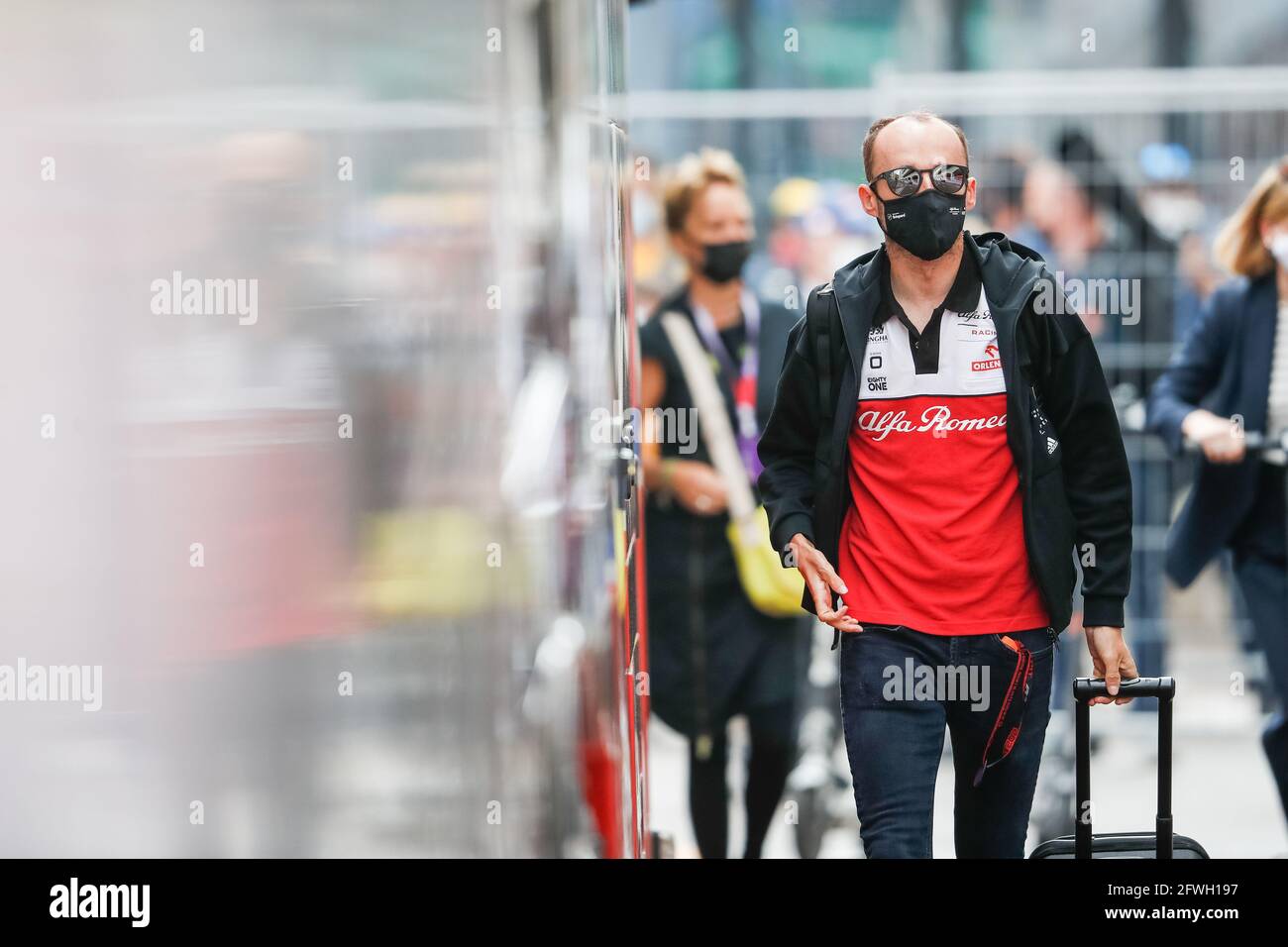 KUBICA Robert (pol), Reservefahrer von Alfa Romeo Racing ORLEN, Portrait während der Formel 1-Weltmeisterschaft 2021, großer Preis von Monaco vom 20. Bis 23. Mai in Monaco - Foto Antonin Vincent / DPPI Stockfoto