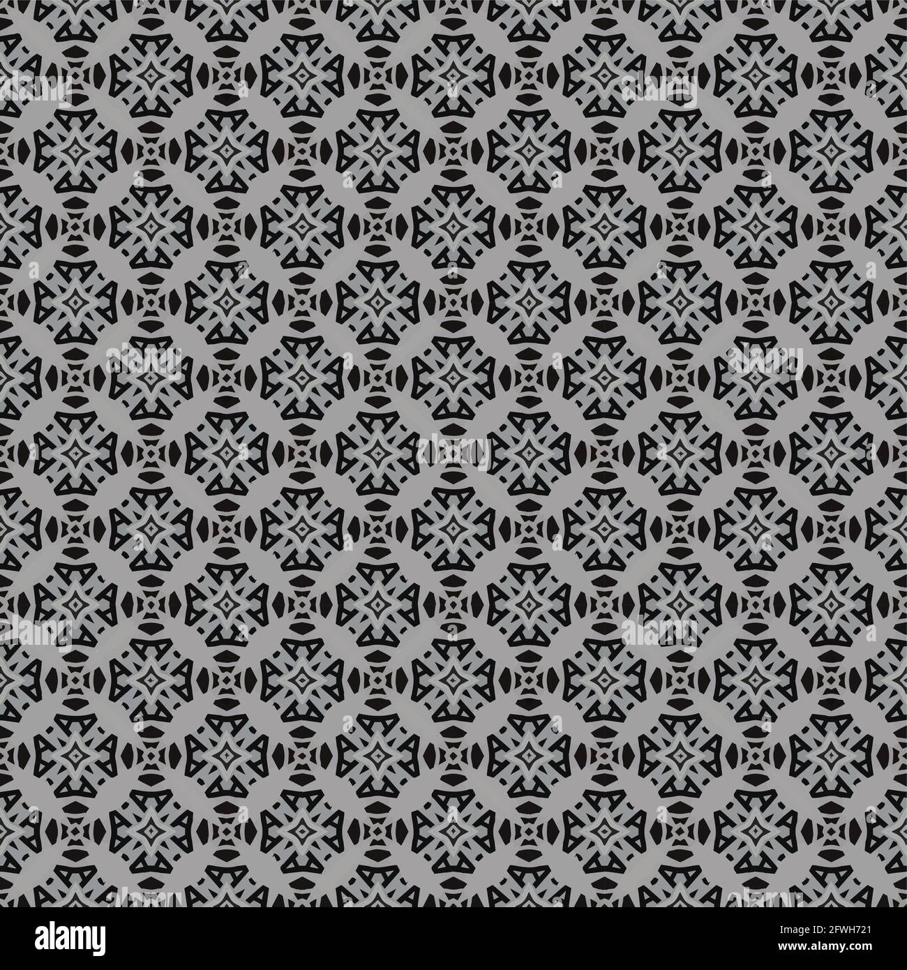 Farbmuster Textur. Farbenfrohe ornamentale Grafik-Dessin. Mosaikverzierungen. Mustervorlage. Vektorgrafik. Stock Vektor