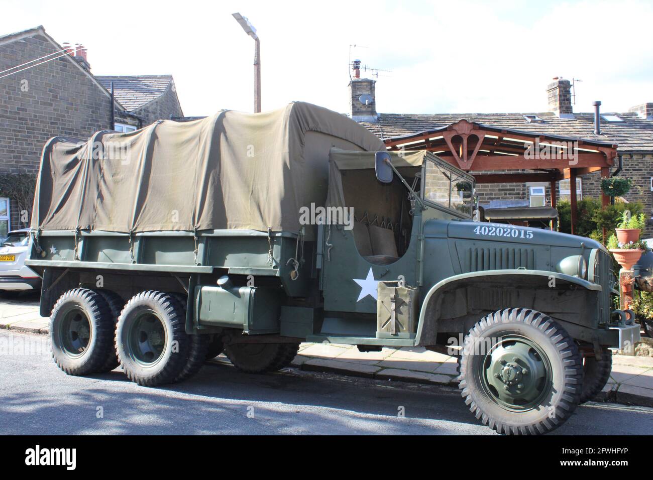 Gmc Cckw 2 Ton 6 6 Vintage Us Army Truck Also Bekannt Als Jimmy Seitenansicht Stockfotografie Alamy