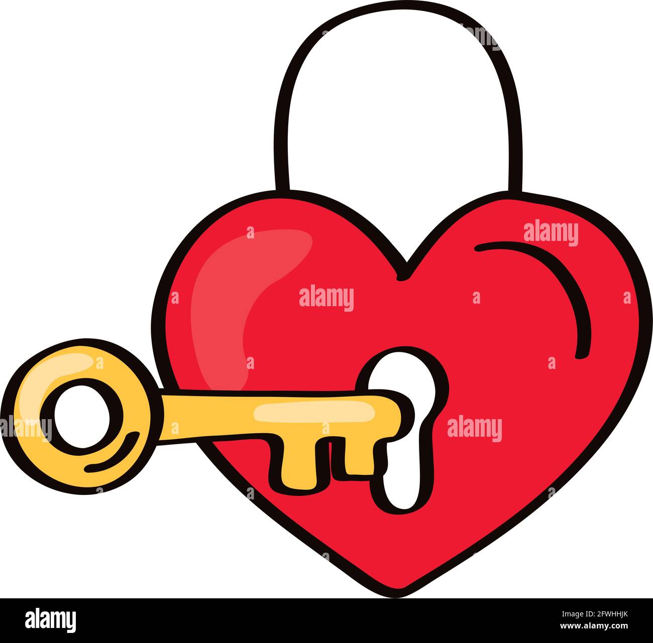 Cartoon Key Stockfotos Und Bilder Kaufen Alamy