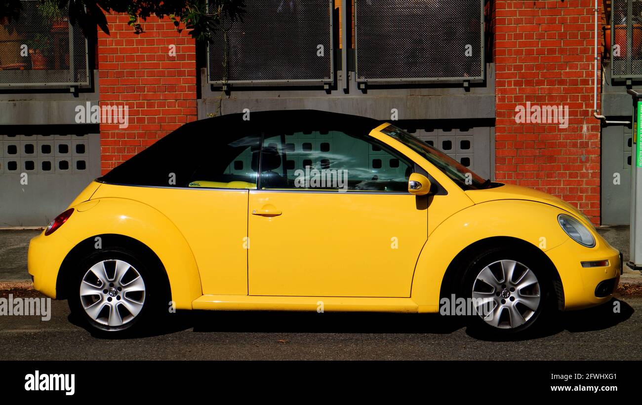 Wunderschone Vw Beetle Gelb Fotos