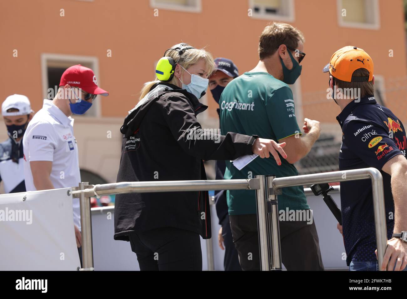 Fahrerparade. Großer Preis von Monaco, Sonntag, 23. Mai 2021. Monte Carlo, Monaco. Stockfoto