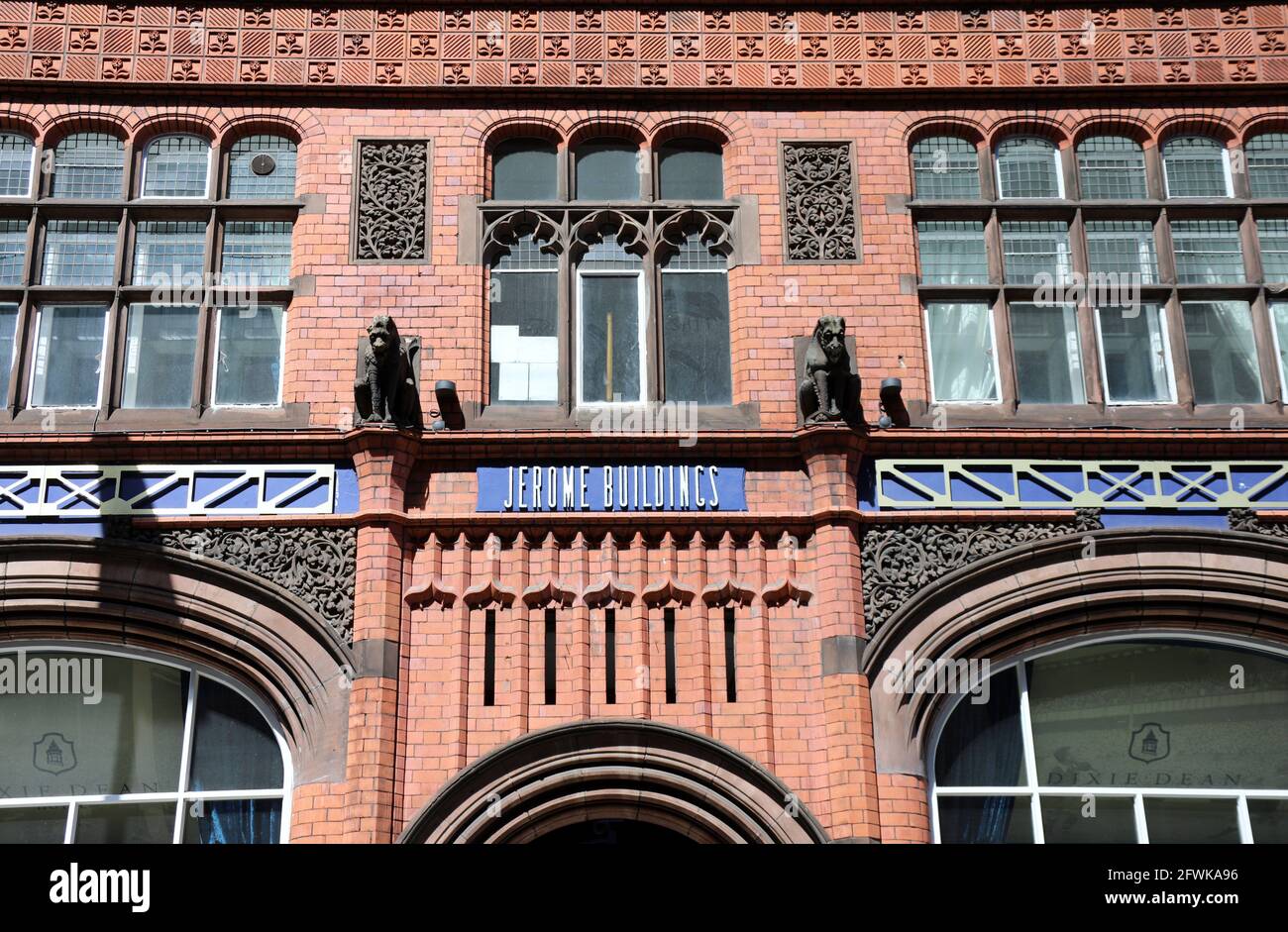 Dixie Dean Hotel in Liverpool Stockfoto
