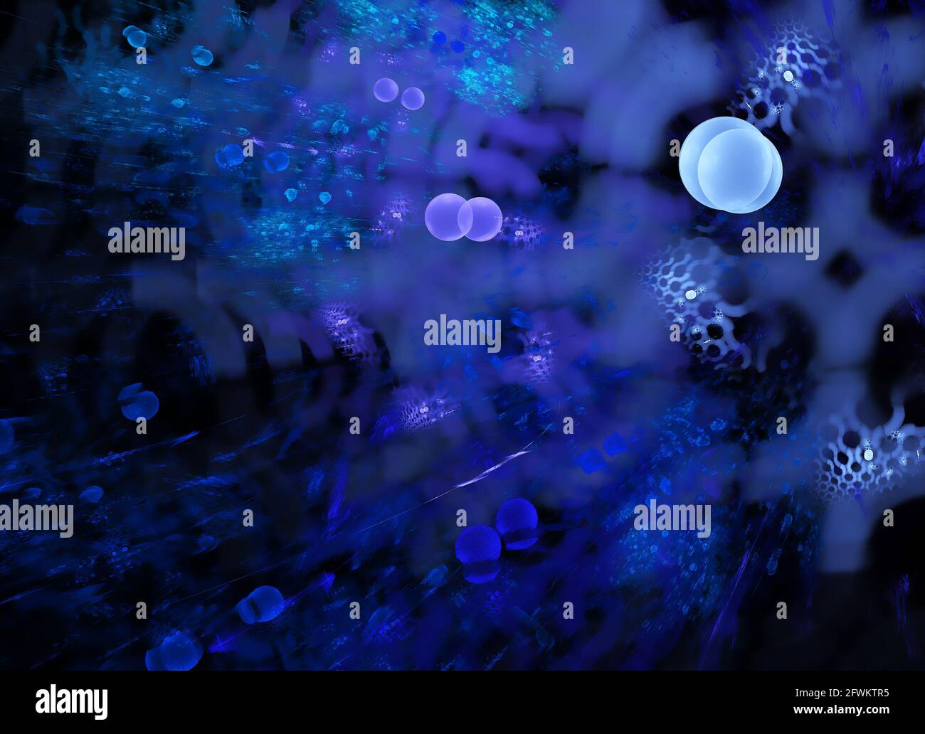 abstrakte Fraktal Hintergrund eine computergenerierte Illustration, Textur Stockfoto