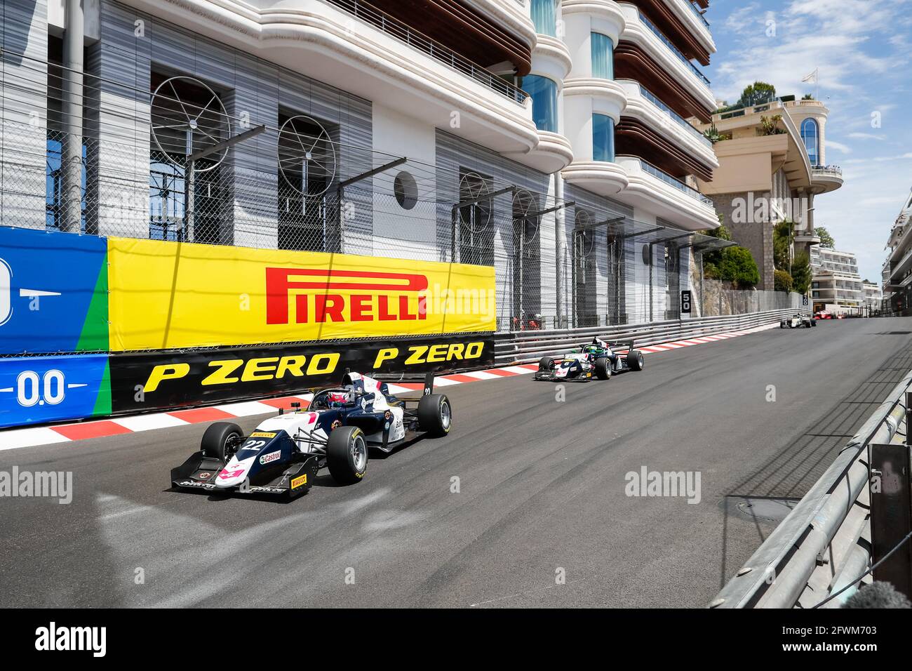 22 MALONEY Zane, R-ace GP, Aktion während der 3. Runde der Formel-Regional-Europameisterschaft 2021 von Alpine in Monaco, vom 21. Bis 23. Mai 2021 - Foto Antonin Vincent / DPPI Stockfoto