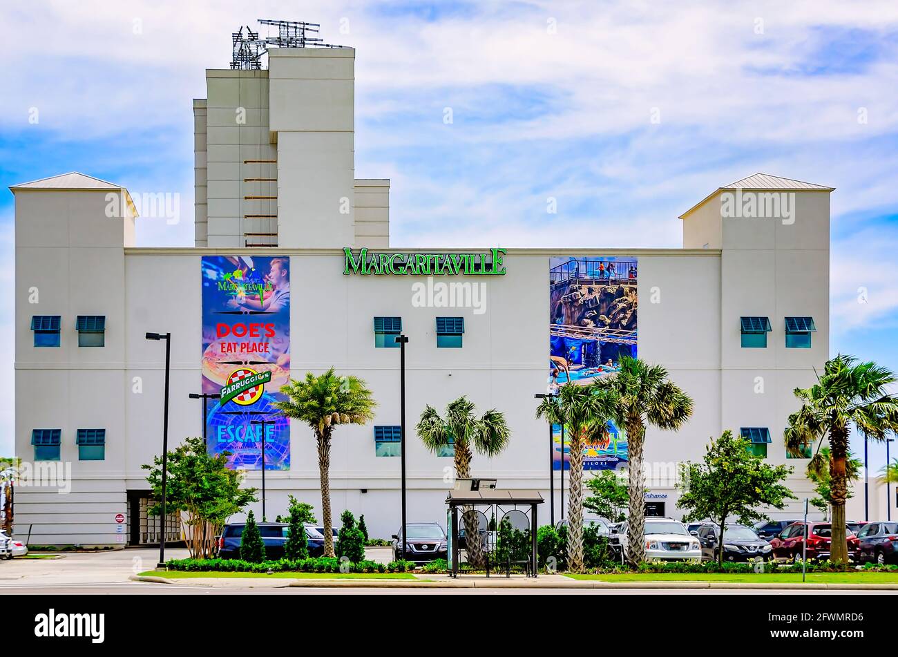 Das Margaritaville Resort ist am 22. Mai 2021 in Biloxi, Mississippi, abgebildet. Stockfoto