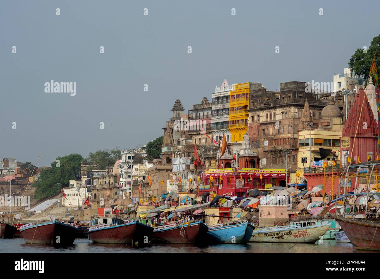 Varanasi, Indien Stockfoto