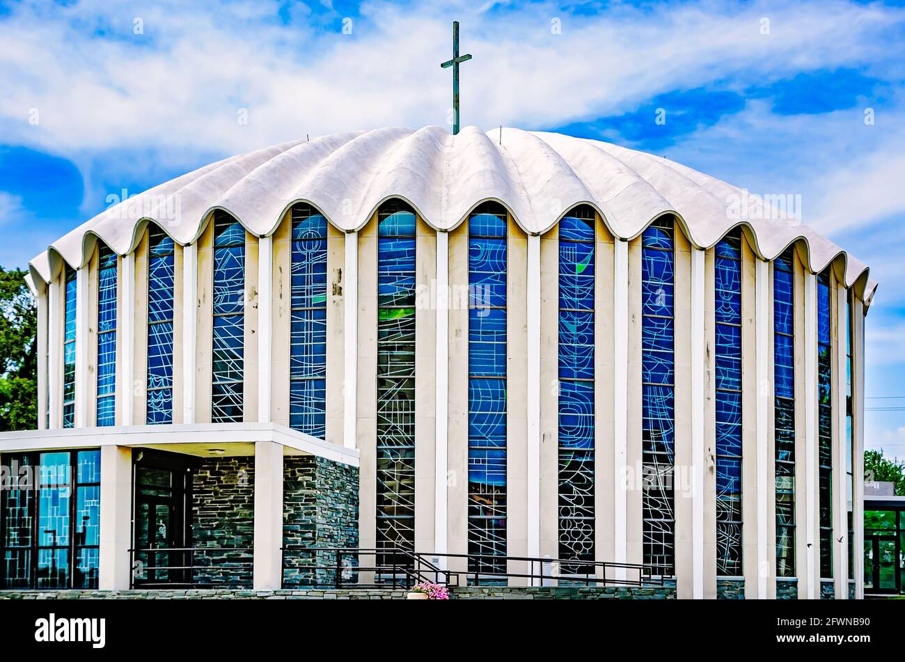 Die St. Michael Catholic Church ist am 22. Mai 2021 in Biloxi