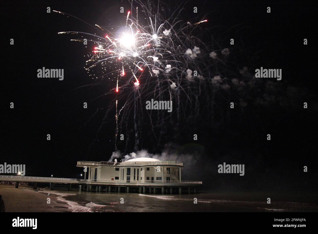 Fuochi d'artificio Stockfoto
