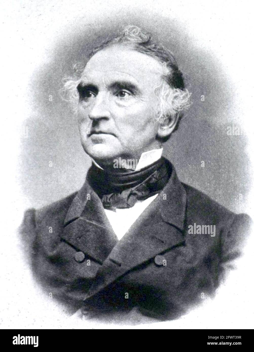 JUSTUS von LIEBIG (1803-1873) deutscher Wissenschaftler und einer der Gründer der organischen Chemie, um 1866. Stockfoto
