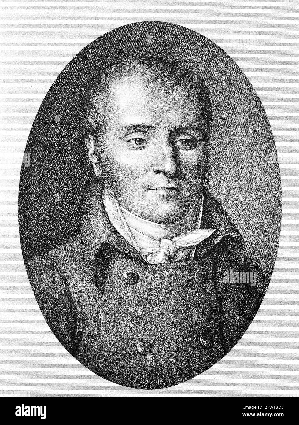 MARIE XAVIER BICHAT (1771-1802) Französischer Anatom und Pathologe Stockfoto