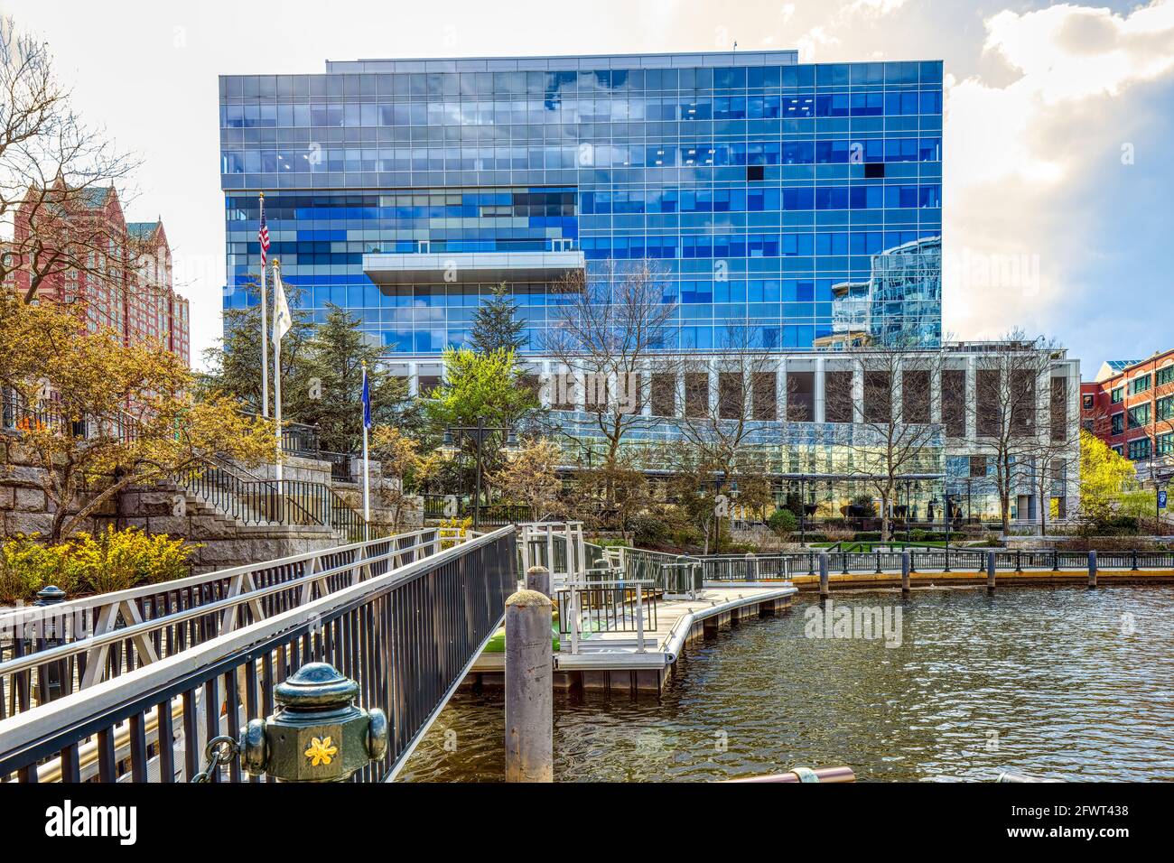 IGT Centre / GTECH Centre / 10 Memorial Boulevard / 69 Francis Street Stockfoto