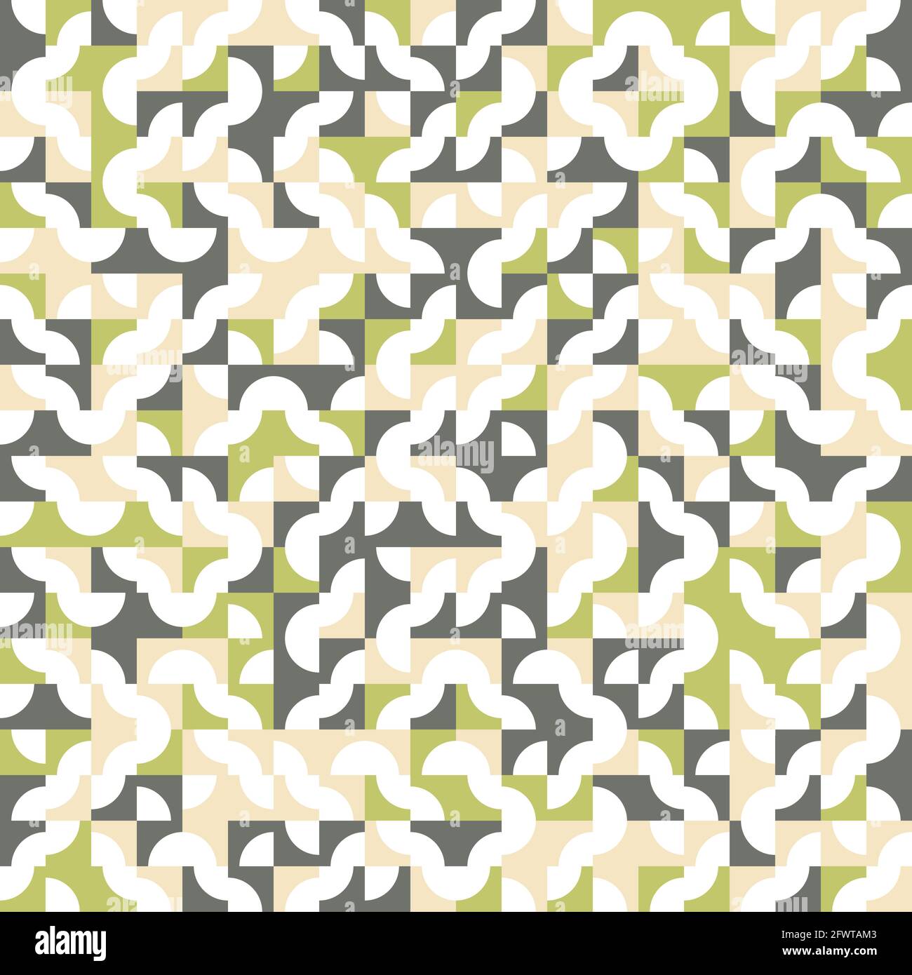 Nahtlose Muster Vektor-Design-Illustration. Abstrakte Hintergrundvorlage. Stock Vektor