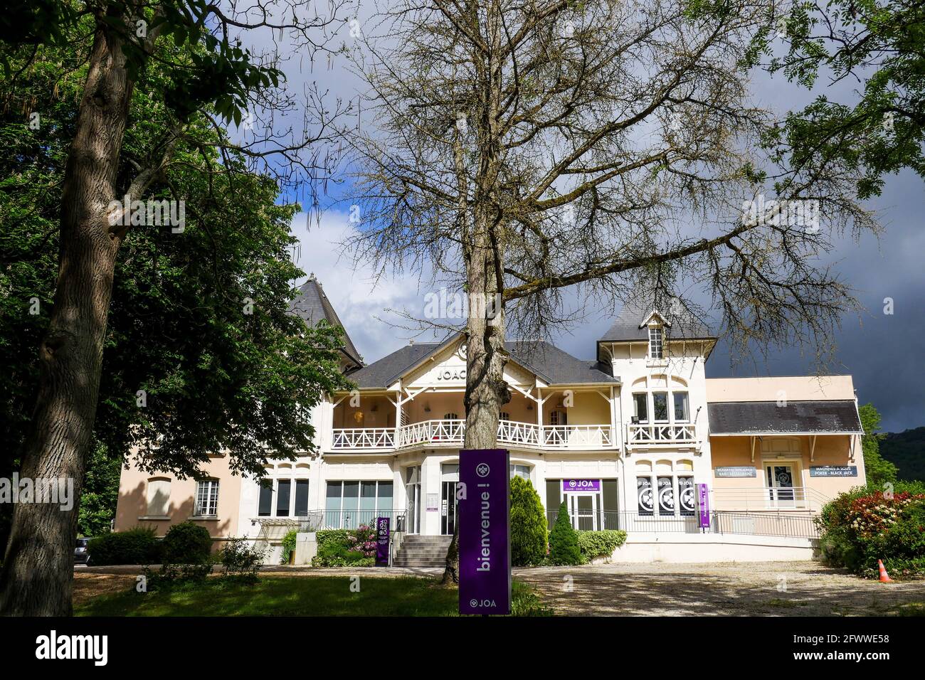 Casino, Santenay, Burgund, Region Bourgogne-Franche-Comté, Frankreich Stockfoto