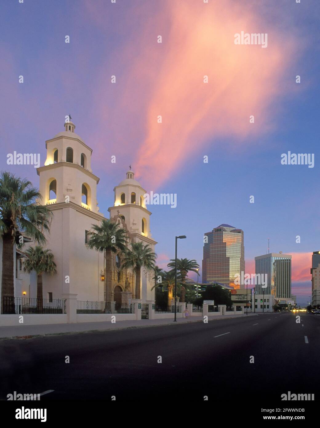 St. Augustine Kathedrale; Tucson Stockfoto