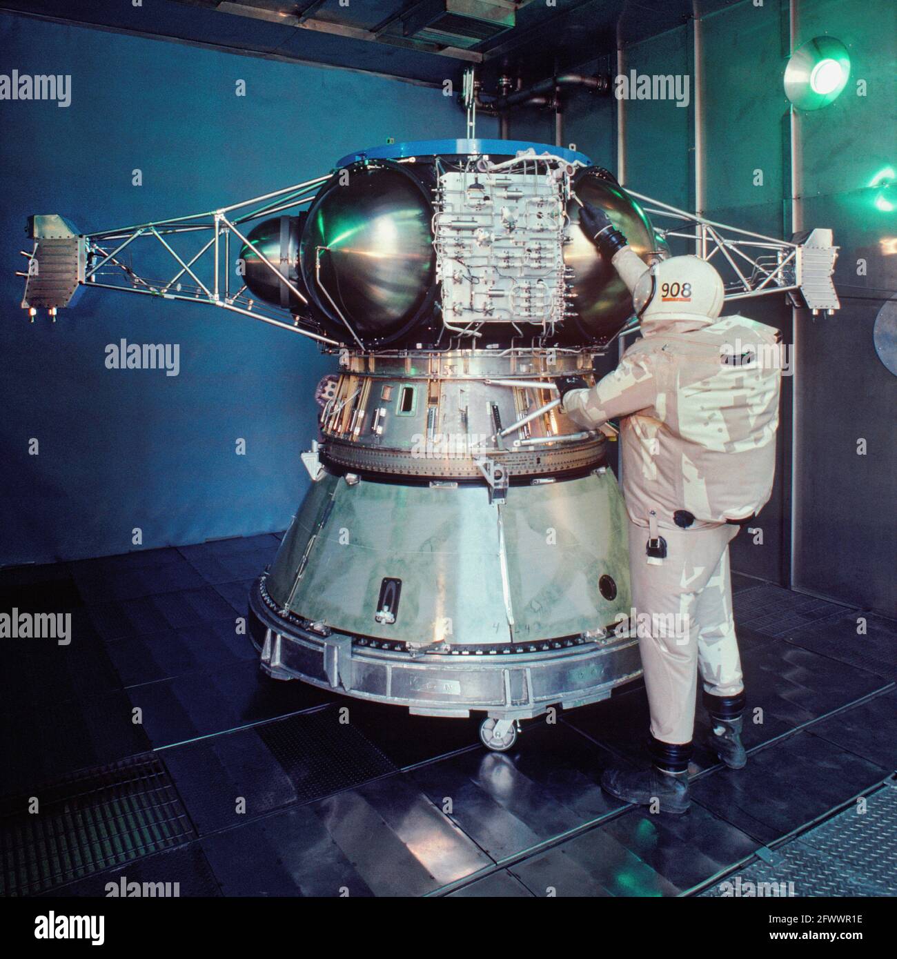 Test der Galileo-Sonde Stockfoto