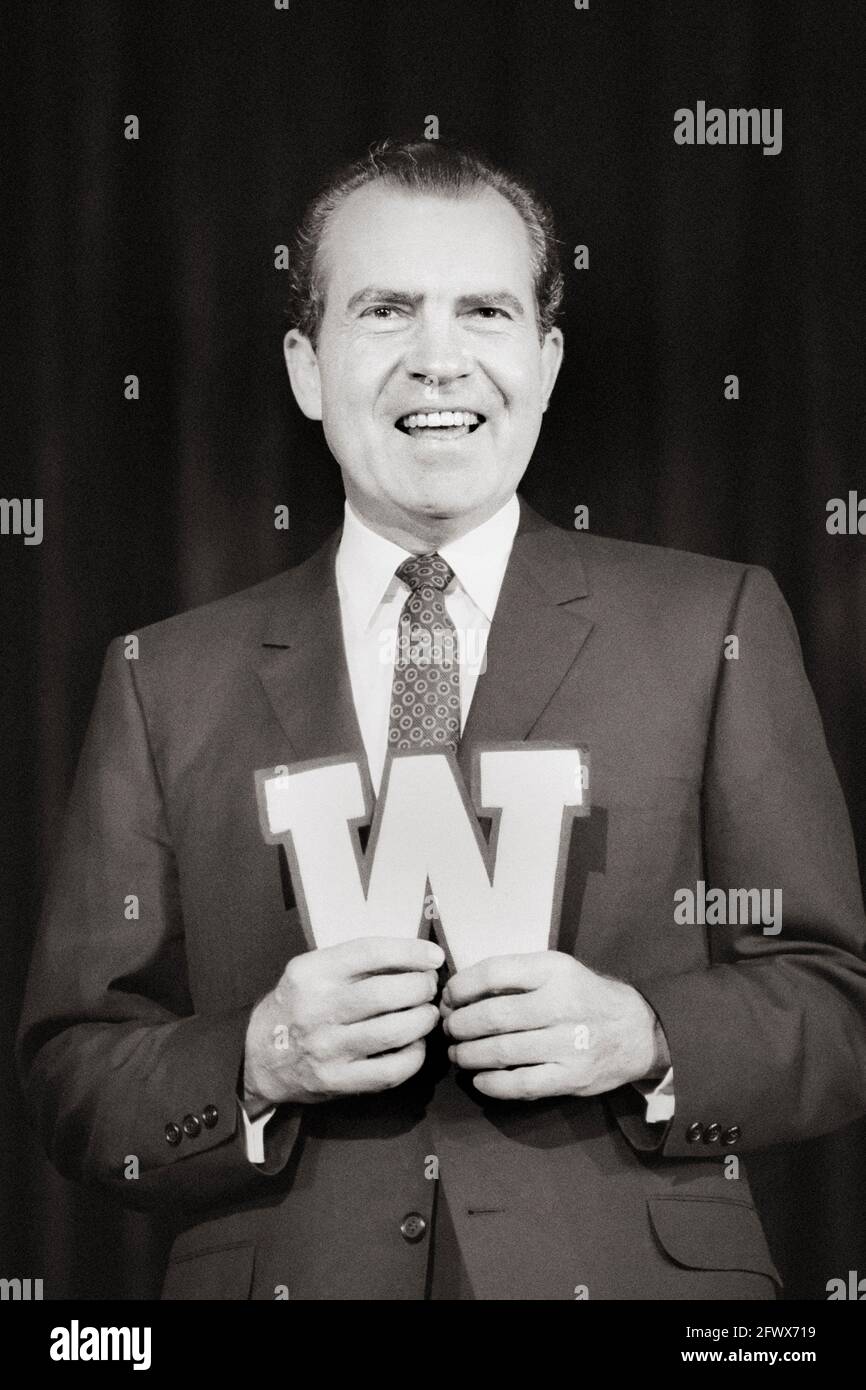 Richard Milhous Nixon; 1913-1994 Stockfoto