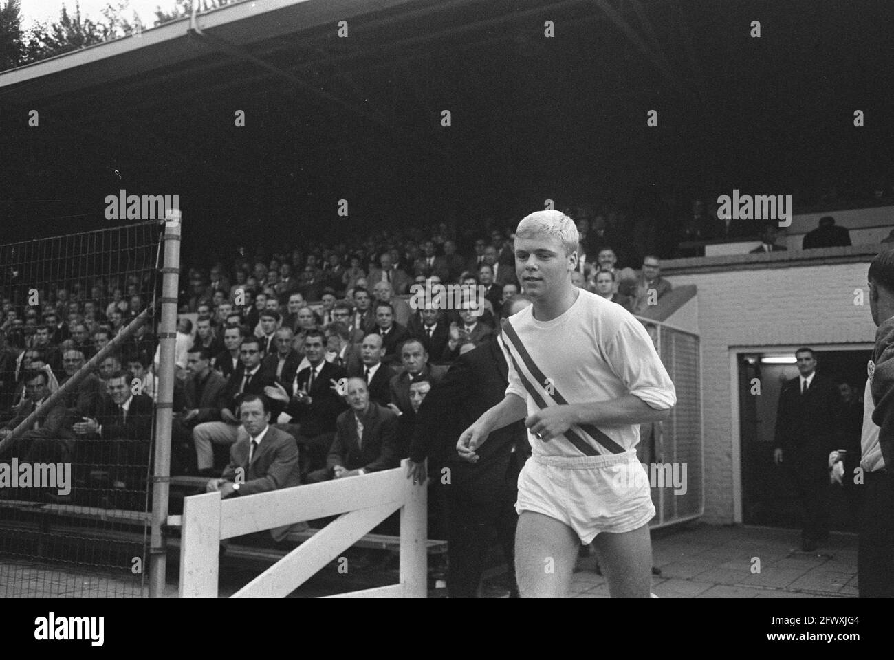 PSV gegen Beringen. PSV-Kader. Dänischer Fußballspieler Hanssen (PSV), 2. August 1967, Mannschaften, Sport, Fußball, Die Niederlande, 20. Jahrhundert Presseagentur pho Stockfoto