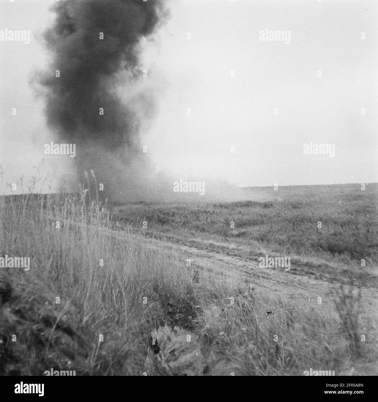 [Series Landmines cleared at Hook of Holland], August 1945, Erholung, zweiter Weltkrieg, Niederlande, 20. Jahrhundert Presseagentur Foto, Nachrichten zu erinnern, Dokumentarfilm, historische Fotografie 1945-1990, visuelle Geschichten, Menschliche Geschichte des zwanzigsten Jahrhunderts, Momente in der Zeit festzuhalten Stockfoto