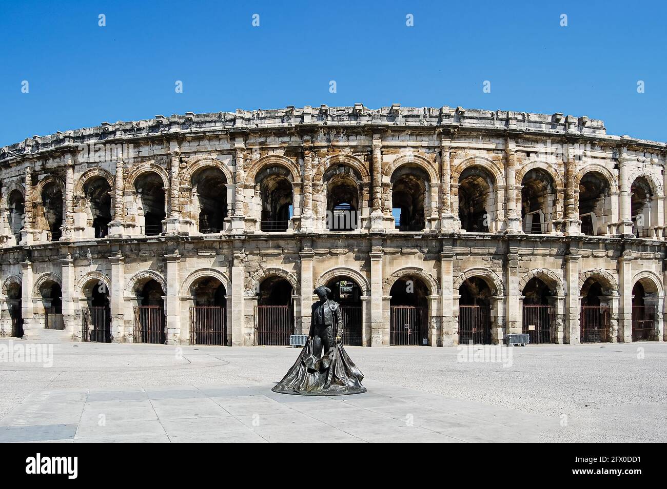 Arena von Nimes, Frankreich Stockfoto