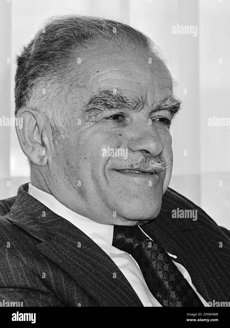 Yitzhak Shamir (1980 Stockfoto