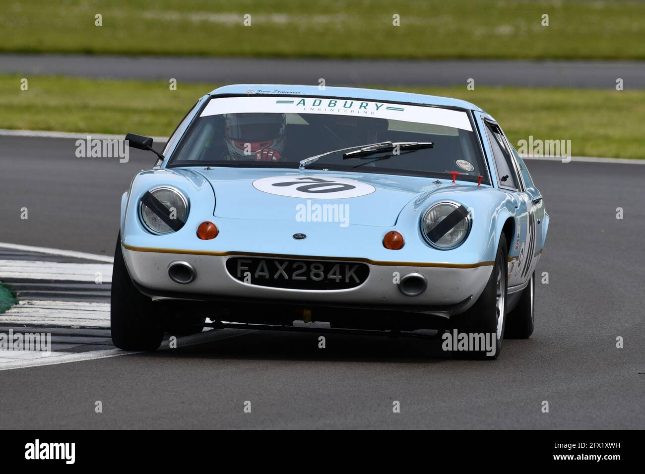 Steve Skipworth, Lotus Europa, HSCC 70's Road Sports Championships, 1980s Production Car Challenge, International Trophy Meeting, Silverstone Grand P Stockfoto