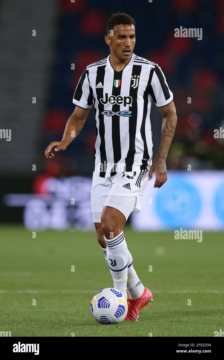 Bologna, Italien, 23. Mai 2021. Danilo von Juventus während der Serie A Spiel in Renato Dall'Ara, Bologna. Bildnachweis sollte lauten: Jonathan Moscrop / Sportimage Stockfoto