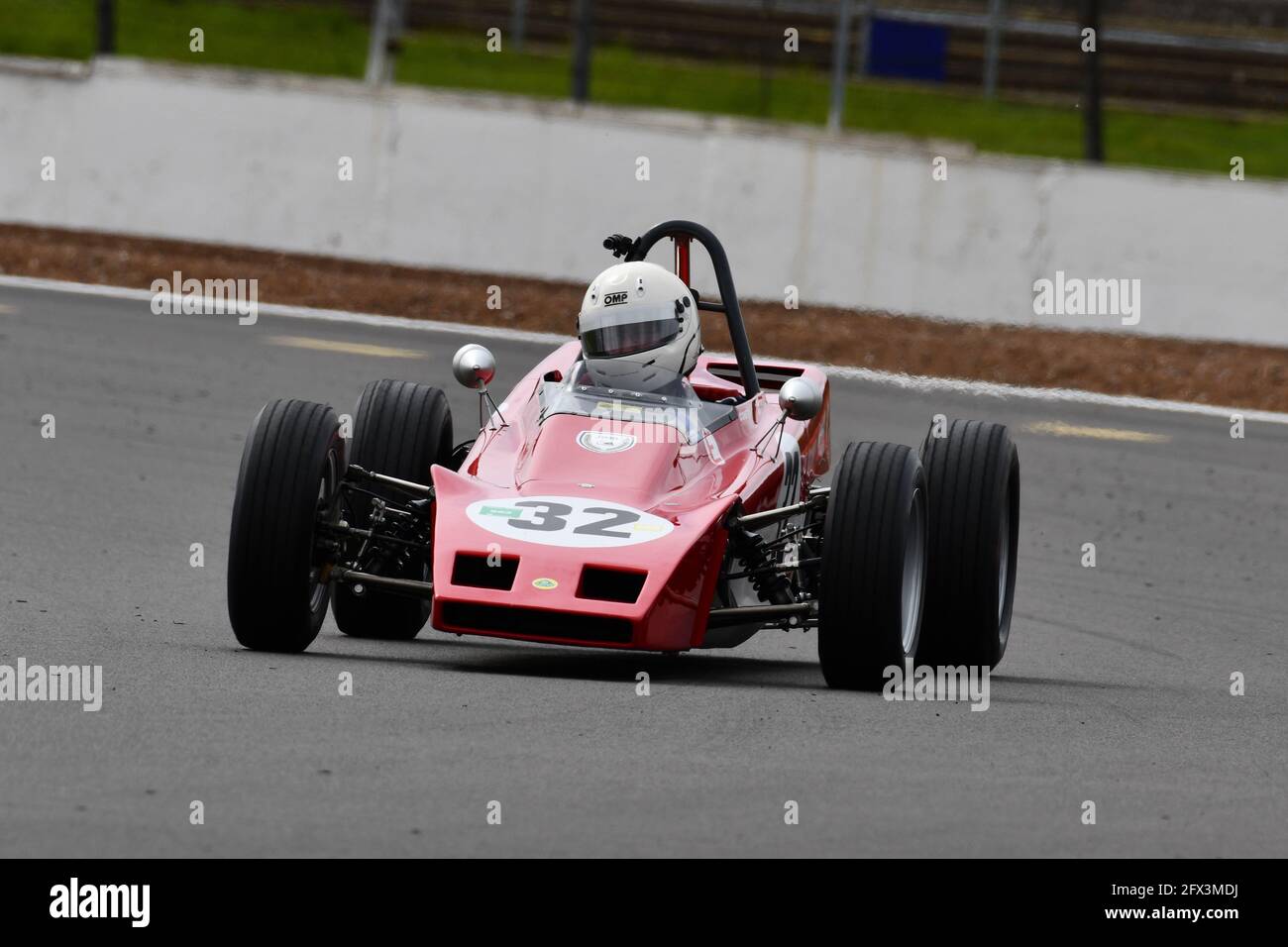 Nigel Adams, Lotus 61, Historische Formel-Ford-Meisterschaft, HFF, Historic Sports Car Club, HSCC, International Trophy Meeting, Silverstone Grand Prix C Stockfoto