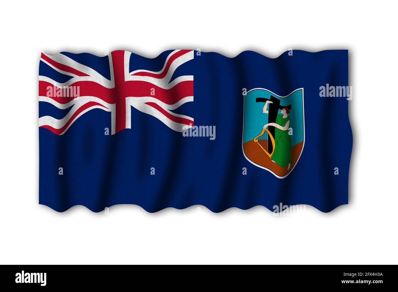 WWWWWWWWWWWWWWWWW 3D Rendering Flagge der Welt zu studieren Stockfoto