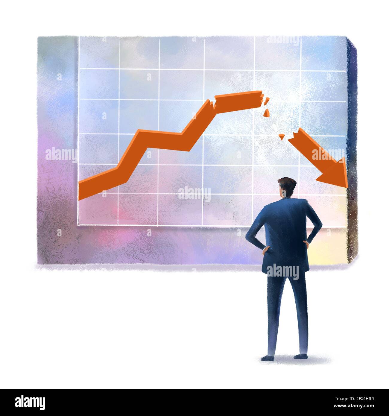 Geschäftsplanung und -Analyse Stockfoto