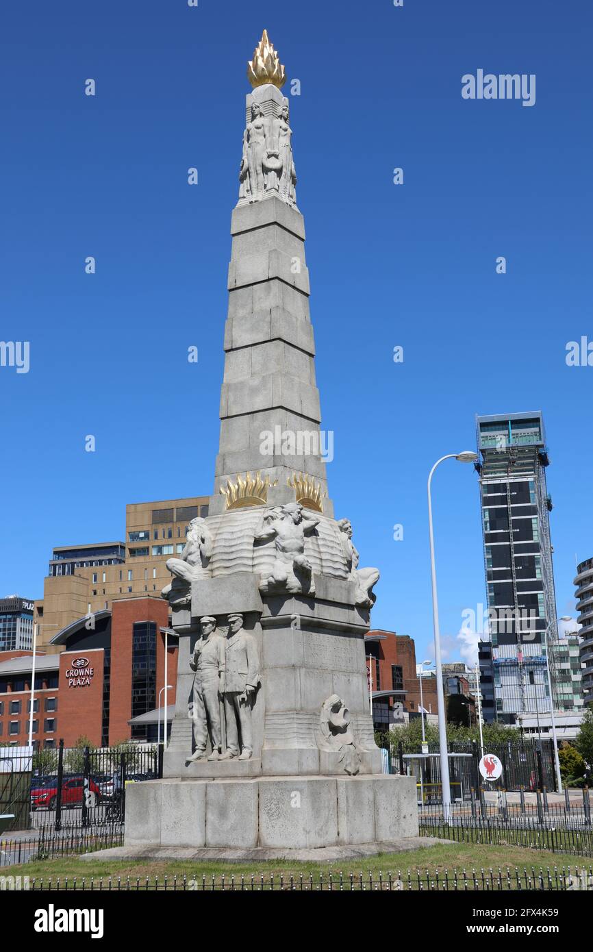 Memorial to Heroes of the Marine Engine Room Stockfoto