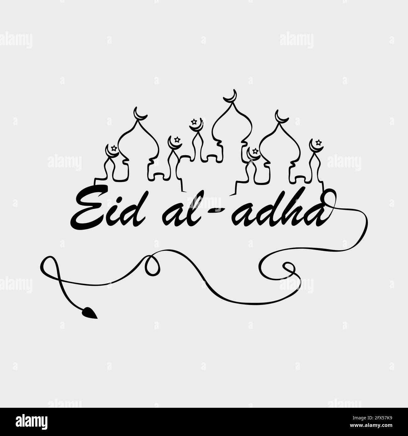 Eid Mubarak Hintergrund Stock Vektor