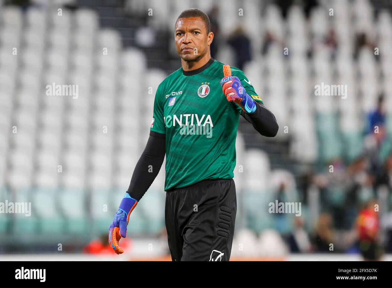 Dida während des Benefizfußballspiels der Partita Del Cuore im Allianz-Stadion am 25. Mai 2021 in Turin, Italien. Stockfoto