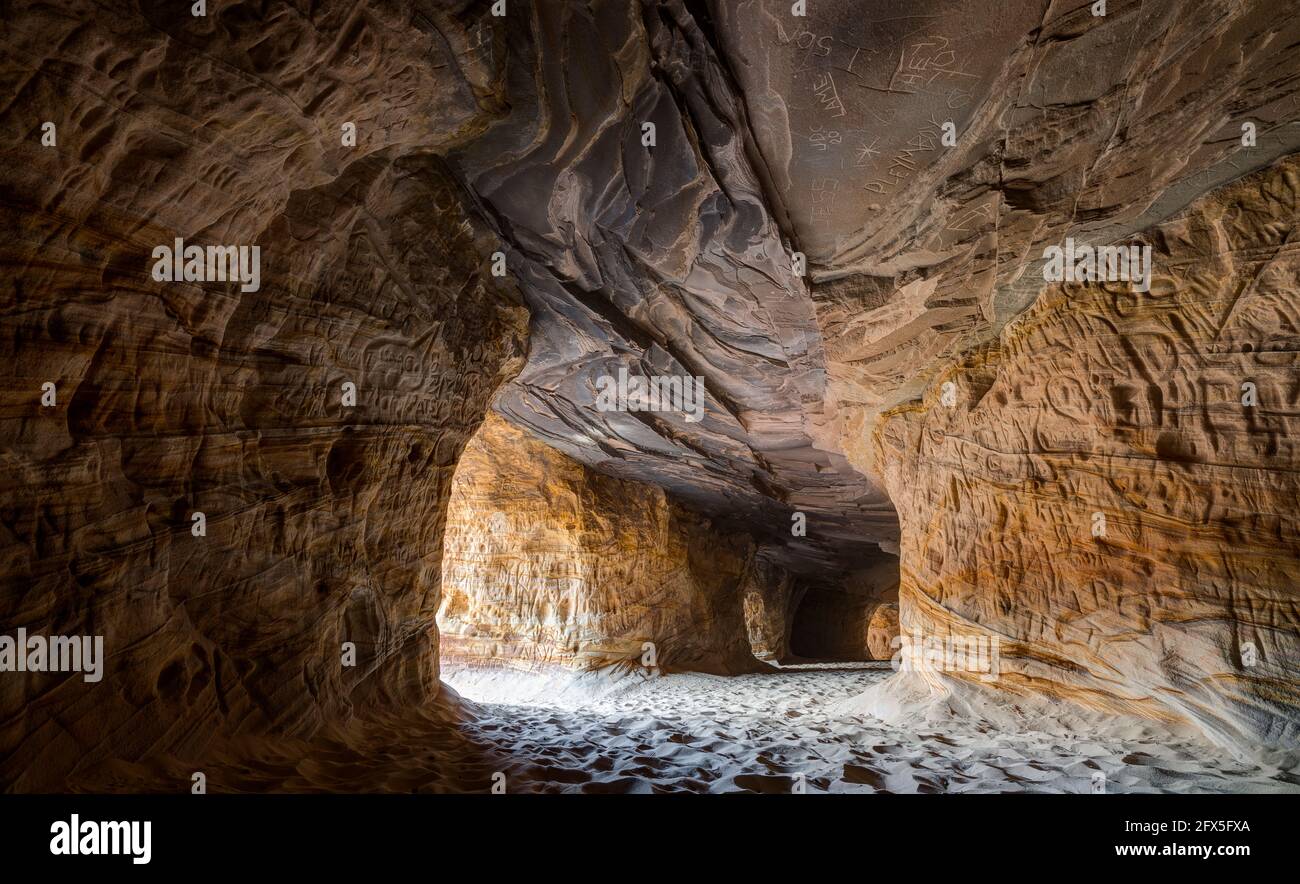 Sand Caves, Kanab, Utah, USA Stockfoto