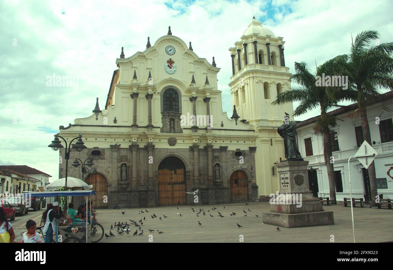 Kirche Von San Francisco, Popayan, Kolumbien Stockfoto