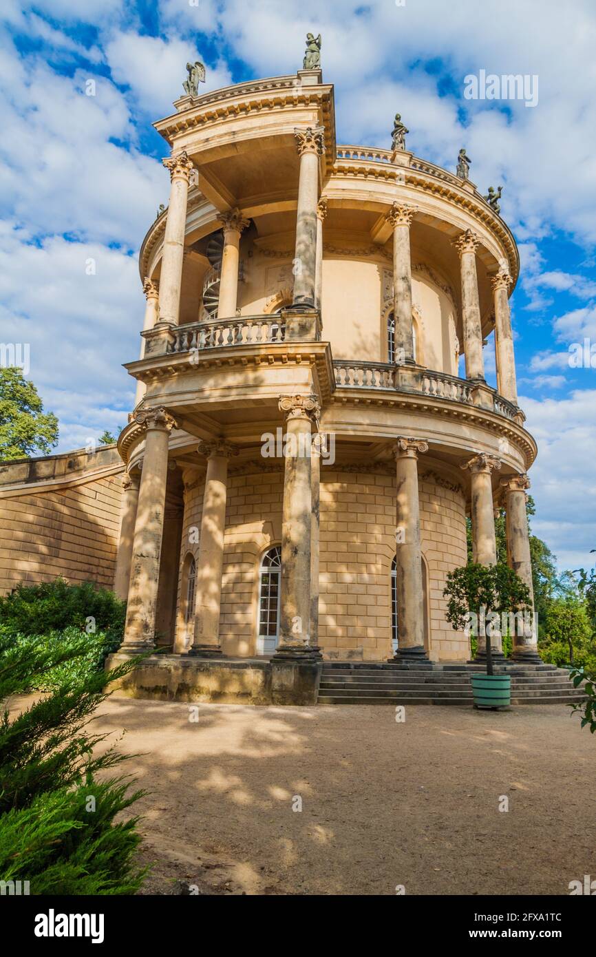 Belvedere in Sanssouci Park in Potsdam, Deutschland Stockfoto