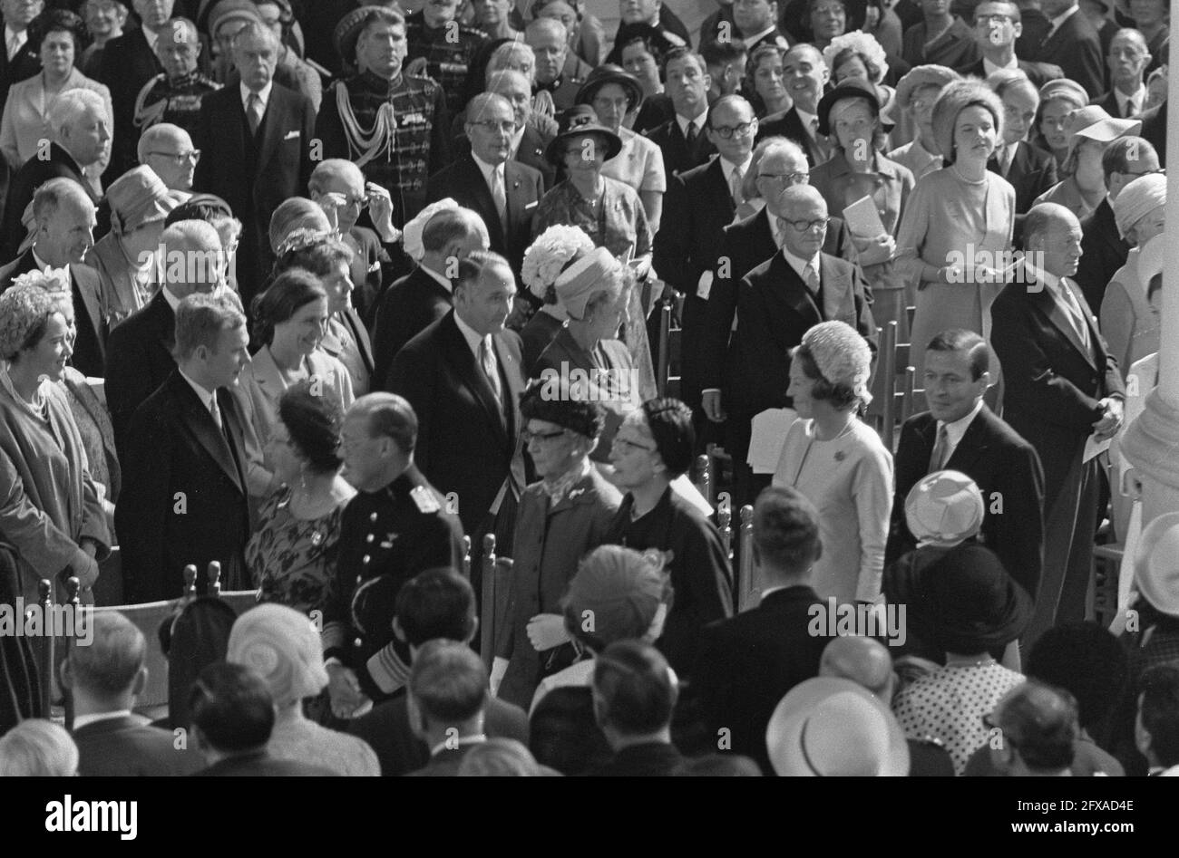 Taufe Willem Alexander in der Kirche St. Jakob in Den Haag Übersichten, 2. September 1967, Taufzeremonien, Fürsten, Niederlande, 20. Jahrhundert Presseagentur Foto, Nachrichten zu erinnern, Dokumentarfilm, historische Fotografie 1945-1990, visuelle Geschichten, Menschliche Geschichte des zwanzigsten Jahrhunderts, Momente in der Zeit festzuhalten Stockfoto