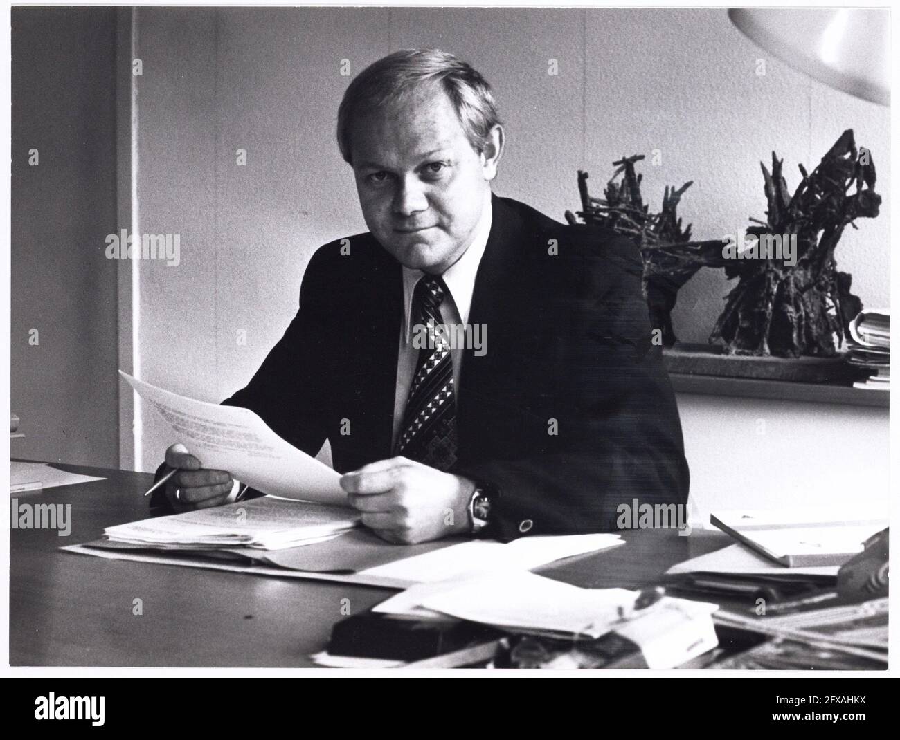 Drs. C.H. de Cloe, Bilddatei OSIM00006001895, Niederlande, Presseagentur des 20. Jahrhunderts, Foto, Nachrichten zu erinnern, Dokumentarfilm, historische Fotografie 1945-1990, visuelle Geschichten, Menschliche Geschichte des zwanzigsten Jahrhunderts, Momente in der Zeit festzuhalten Stockfoto