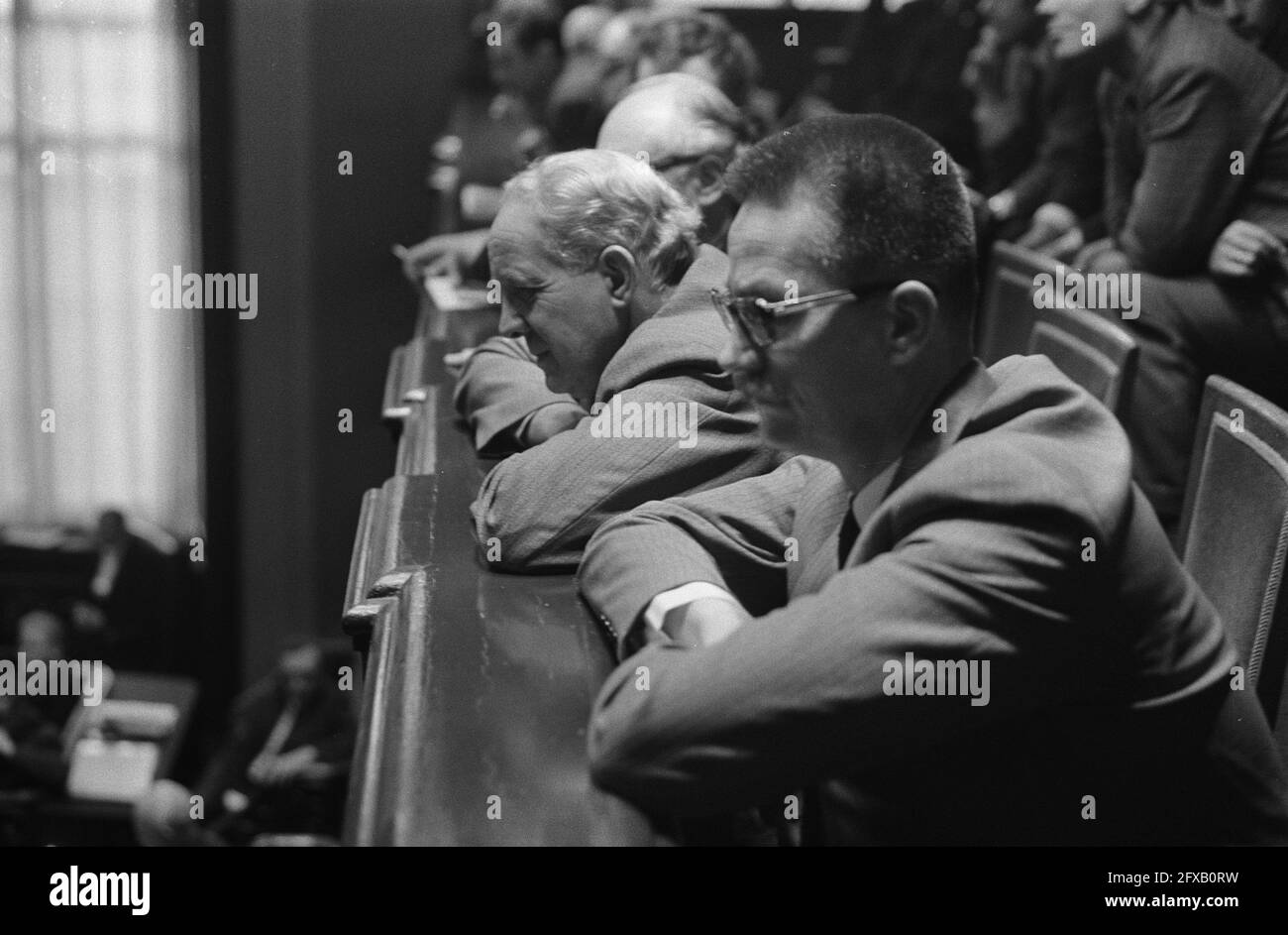 Senat . Prüfung des Lohngesetzes von Minister Roolvink, 10. Februar 1970, 20. Jahrhundert Presseagentur Foto, Nachrichten zu erinnern, Dokumentarfilm, historische Fotografie 1945-1990, visuelle Geschichten, Menschliche Geschichte des zwanzigsten Jahrhunderts, Momente in der Zeit festzuhalten Stockfoto