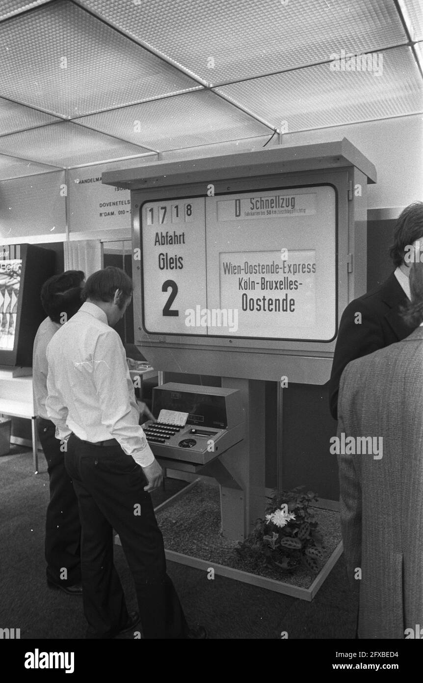 Intertraffic Rai, Ausstellung Verkehrstechnik, Elektronisches  Verkehrsschild, 14. Mai 1974, Ausstellungen, Niederlande, 20. Jahrhundert  Presseagentur Foto, Nachrichten Zu Erinnern, Dokumentarfilm, Historische  Fotografie 1945-1990, Visuelle Geschichten ...