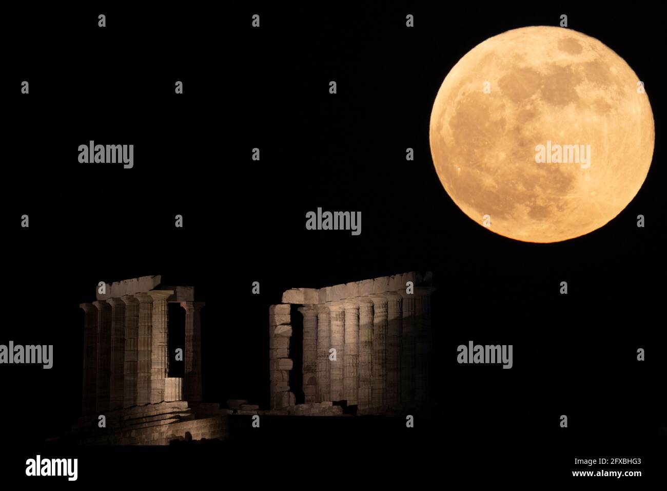 Griechenland Supermond Stockfotos Und Bilder Kaufen Alamy