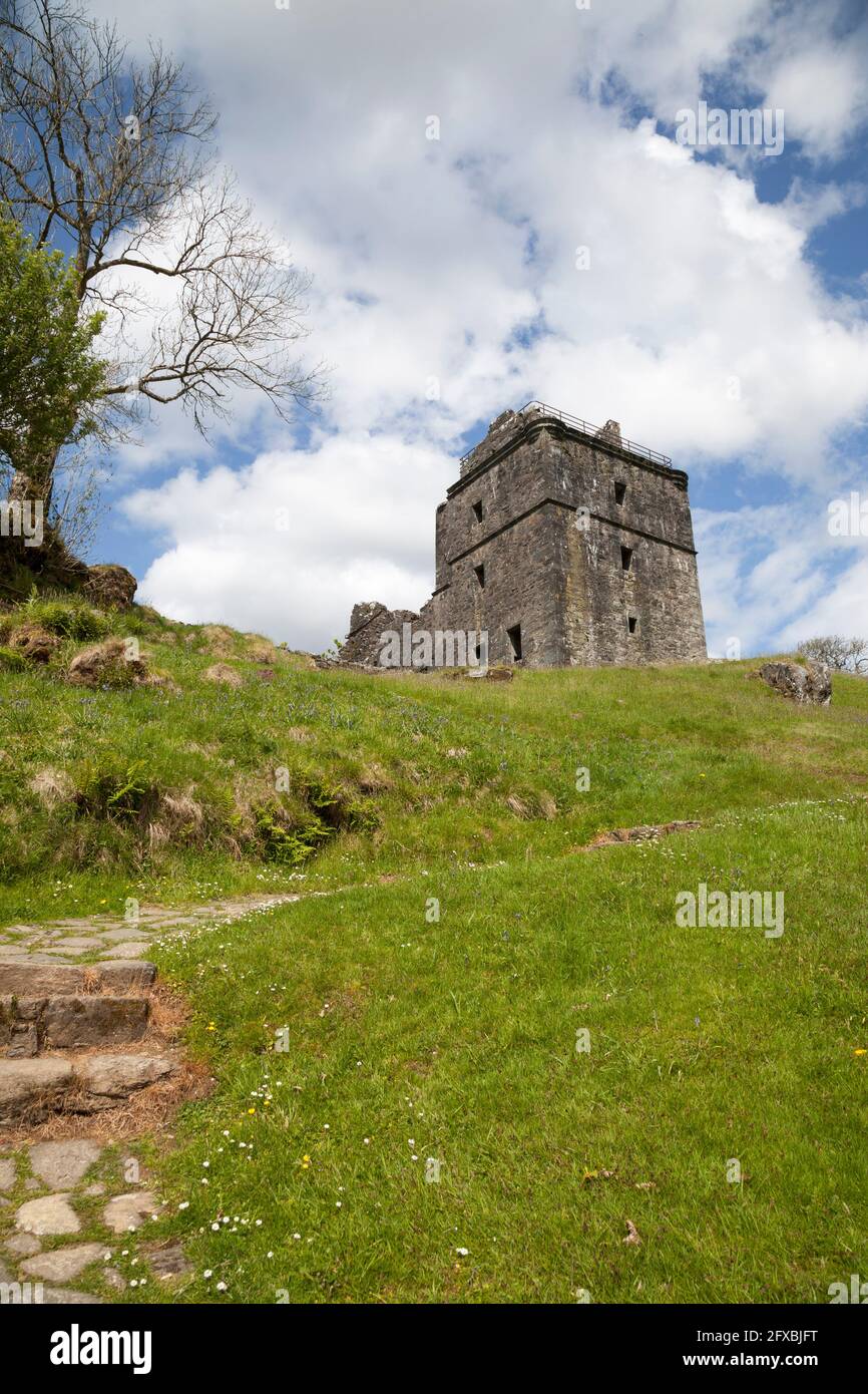 Carnasserie Castle, Nr Kilmartin, Argyll, Schottland, das Zuhause von John Carswell, dem ersten Bischof der Inseln. Stockfoto