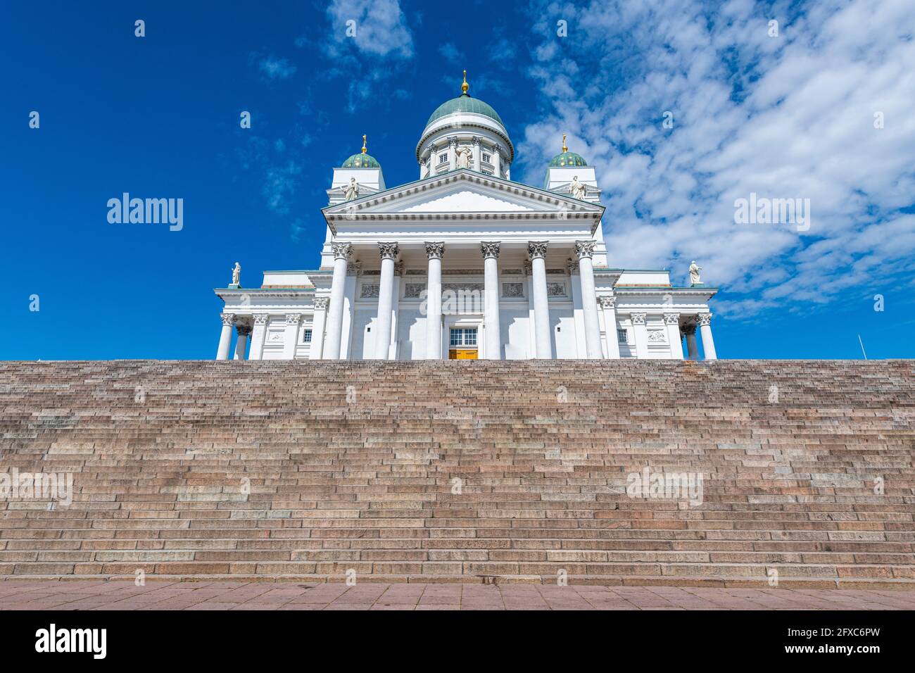 Finnland, Helsinki, nur wenige Schritte von der Kathedrale entfernt Stockfoto