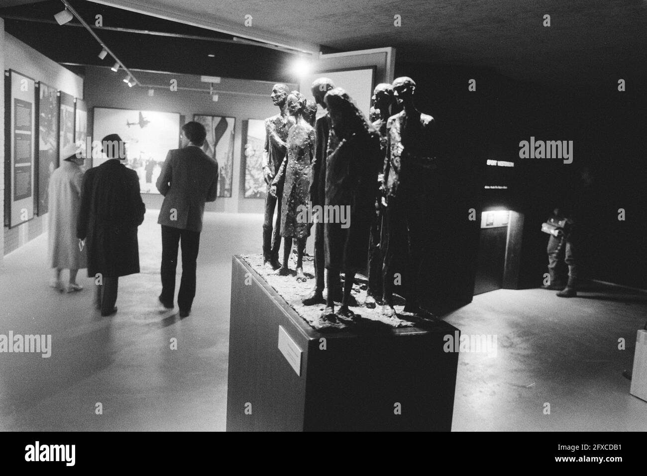 Eröffnungen, Konzentrationslager, Museen, Ausstellungen, März 22, 1983, Konzentrationslager, Museen, Eröffnungen, Ausstellungen, Niederlande, Presseagentur des 20. Jahrhunderts, Foto, Nachrichten zum erinnern, Dokumentarfilm, historische Fotografie 1945-1990, visuelle Geschichten, Menschliche Geschichte des zwanzigsten Jahrhunderts, Momente in der Zeit festzuhalten Stockfoto