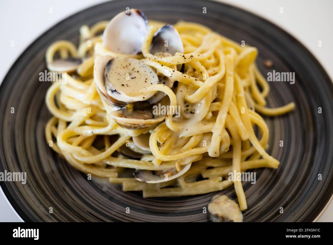 Italienische Küche Pasta Stockfoto