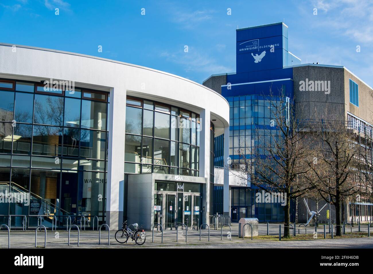 04.14.2021 Auditorium Der Carl Von Ossietzky Universität Oldenburg. Stockfoto
