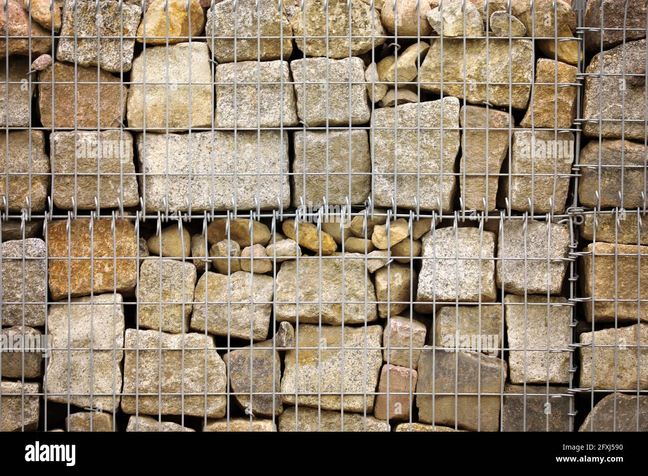 Gabion gabions construction Fotos und Bildmaterial in hoher Auflösung
