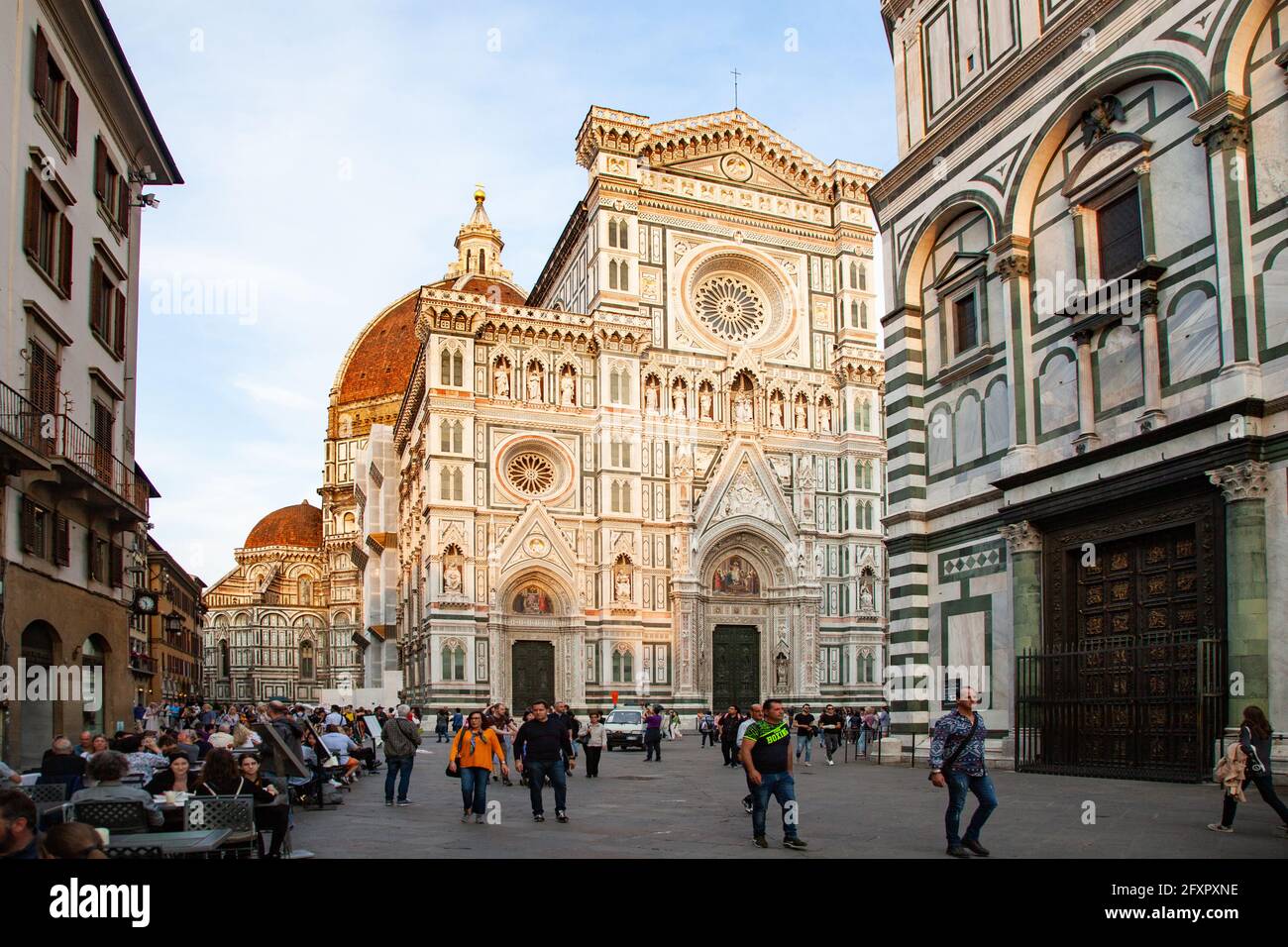 Cattedrale di Santa Maria del Fiore, UNESCO-Weltkulturerbe, Florenz, Toskana, Italien, Europa Stockfoto